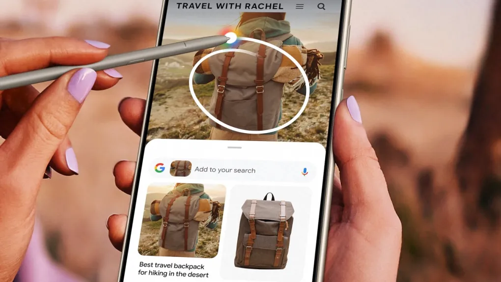 Google предлагает пользователям iPhone альтернативу фичи Circle to Search / фото Samsung Google предлагает пользователям iPhone альтернативу фичи Circle to Search / фото Samsung