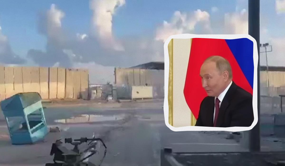 Война в Газе играет на руку Путину / Коллаж УНИАН, скриншоты Война в Газе играет на руку Путину / Коллаж УНИАН, скриншоты