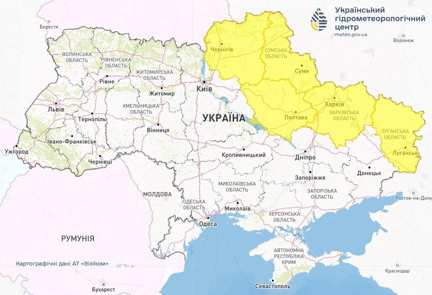 У п'яти областях України вночі 12 травня будуть заморозки / фото Укргідрометцентр У п'яти областях України вночі 12 травня будуть заморозки / фото Укргідрометцентр