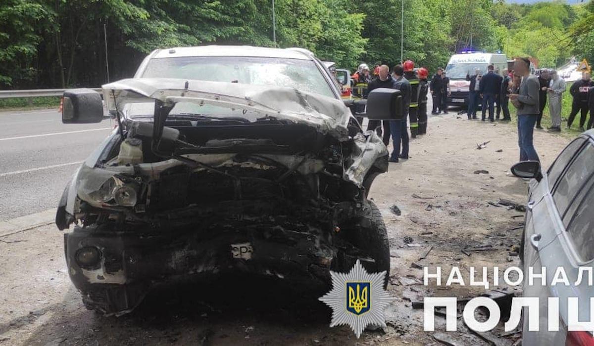 Також травми отримали інші учасники пригоди / фото facebook.com/vinn.police Також травми отримали інші учасники пригоди / фото facebook.com/vinn.police