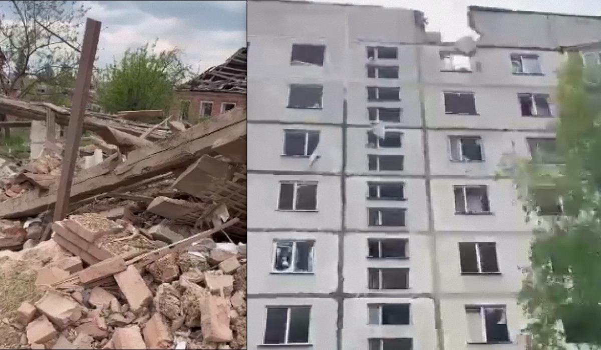 Унаслідок ворожих ударів у Вовчанську є жертви / колаж УНІАН зі скріншотів Унаслідок ворожих ударів у Вовчанську є жертви / колаж УНІАН зі скріншотів