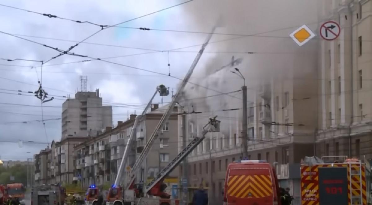 Внаслідок удару по Дніпру загинуло щонайменше двоє людей / скріншот Внаслідок удару по Дніпру загинуло щонайменше двоє людей / скріншот