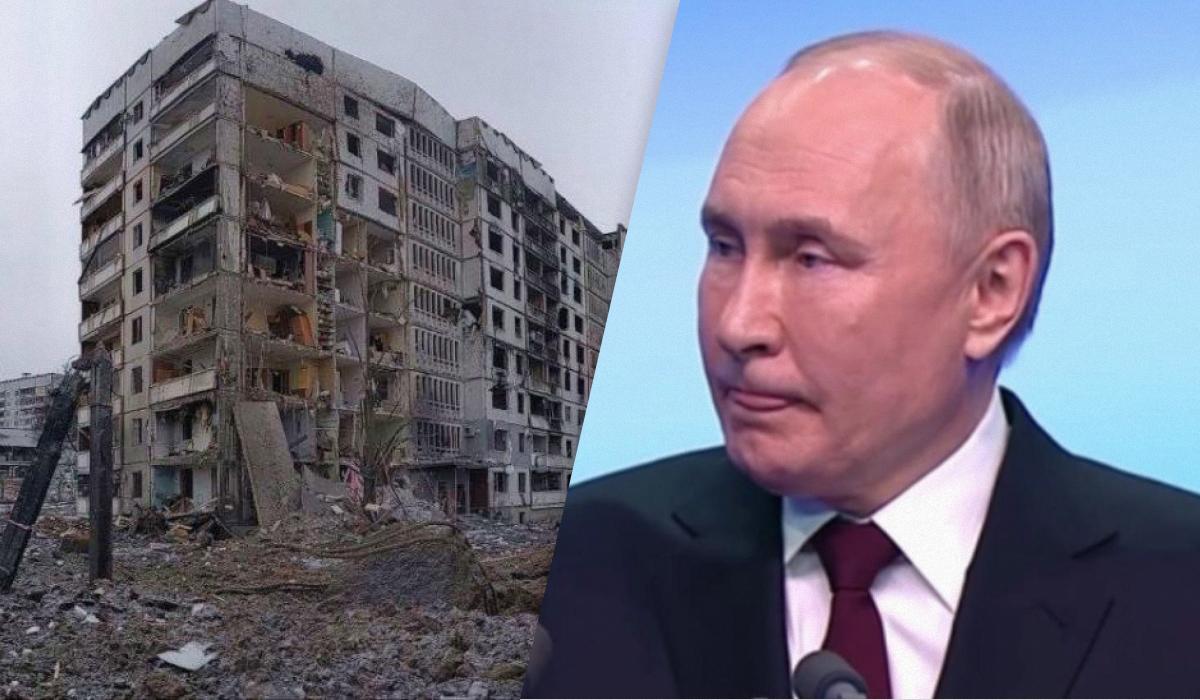 Путін помиляється щодо спроможностей України / колаж УНІАН, фото t.me/synegubov, скріншот Путін помиляється щодо спроможностей України / колаж УНІАН, фото t.me/synegubov, скріншот