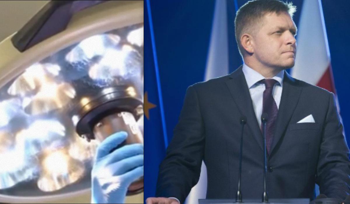 Состояние Роберта Фицо после покушения и операции "очень серьезное", сообщила директор больницы / коллаж УНИАН со скриншота и фото Анастасии Сироткиной Состояние Роберта Фицо после покушения и операции "очень серьезное", сообщила директор больницы / коллаж УНИАН со скриншота и фото Анастасии Сироткиной