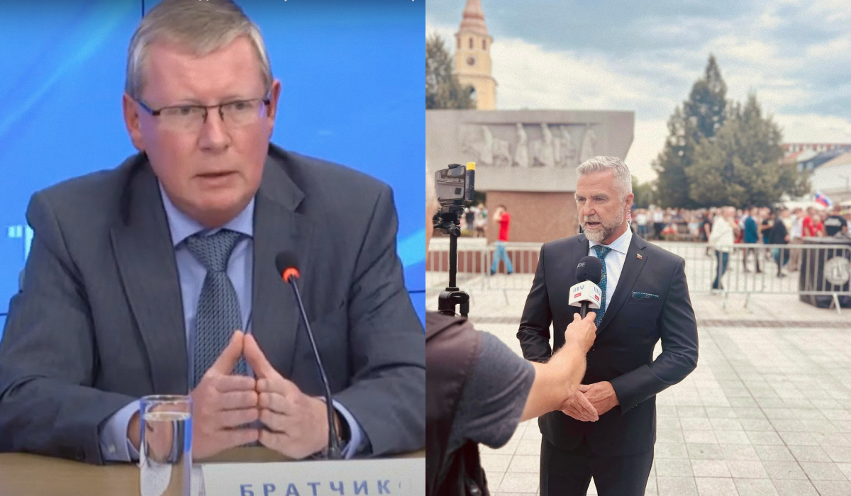 Така зустріч між Братчиковим та Гашпаром відбулася у парламенті Словаччини / колаж УНІАН, скриншот, фото Facebook-сторінка Тібора Гашпара Така зустріч між Братчиковим та Гашпаром відбулася у парламенті Словаччини / колаж УНІАН, скриншот, фото Facebook-сторінка Тібора Гашпара