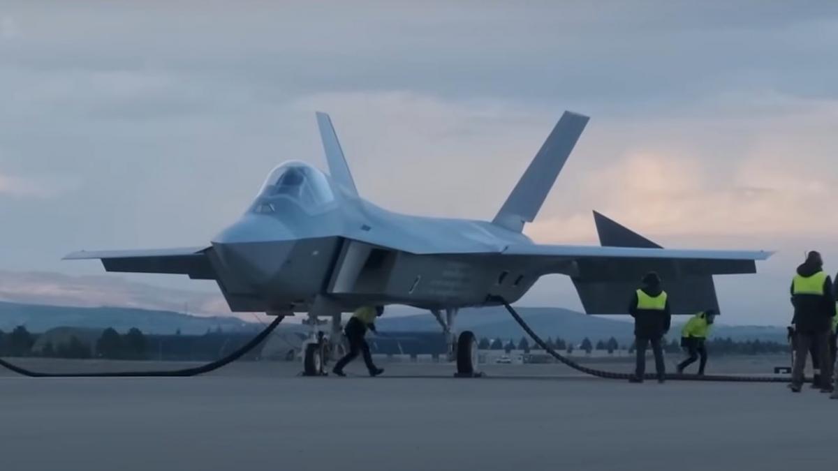 Новый турецкий истребитель-невидимка / скріншот УНІАН Новый турецкий истребитель-невидимка / скріншот УНІАН