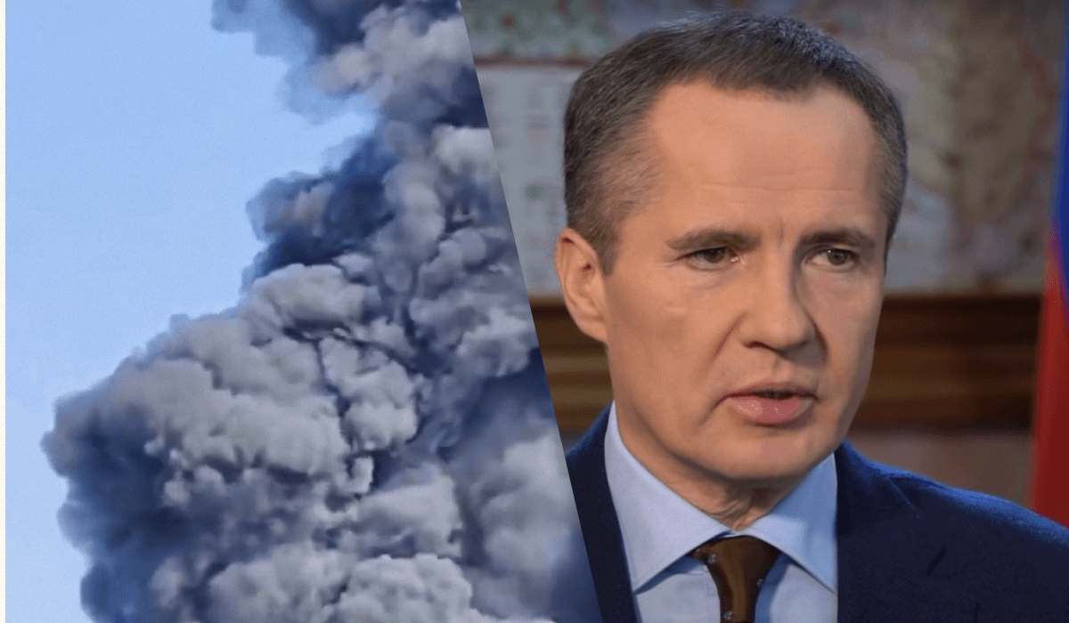 За словами Гладкова, постраждалих внаслідок пожежі немає / колаж УНІАН, скриншоти За словами Гладкова, постраждалих внаслідок пожежі немає / колаж УНІАН, скриншоти