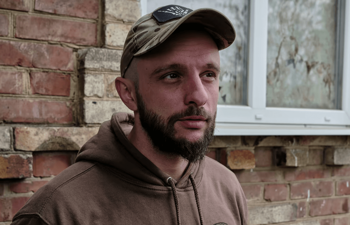 За словами Дмитра, найбільше він боїться закінчення війни / фото "Українська правда" За словами Дмитра, найбільше він боїться закінчення війни / фото "Українська правда"