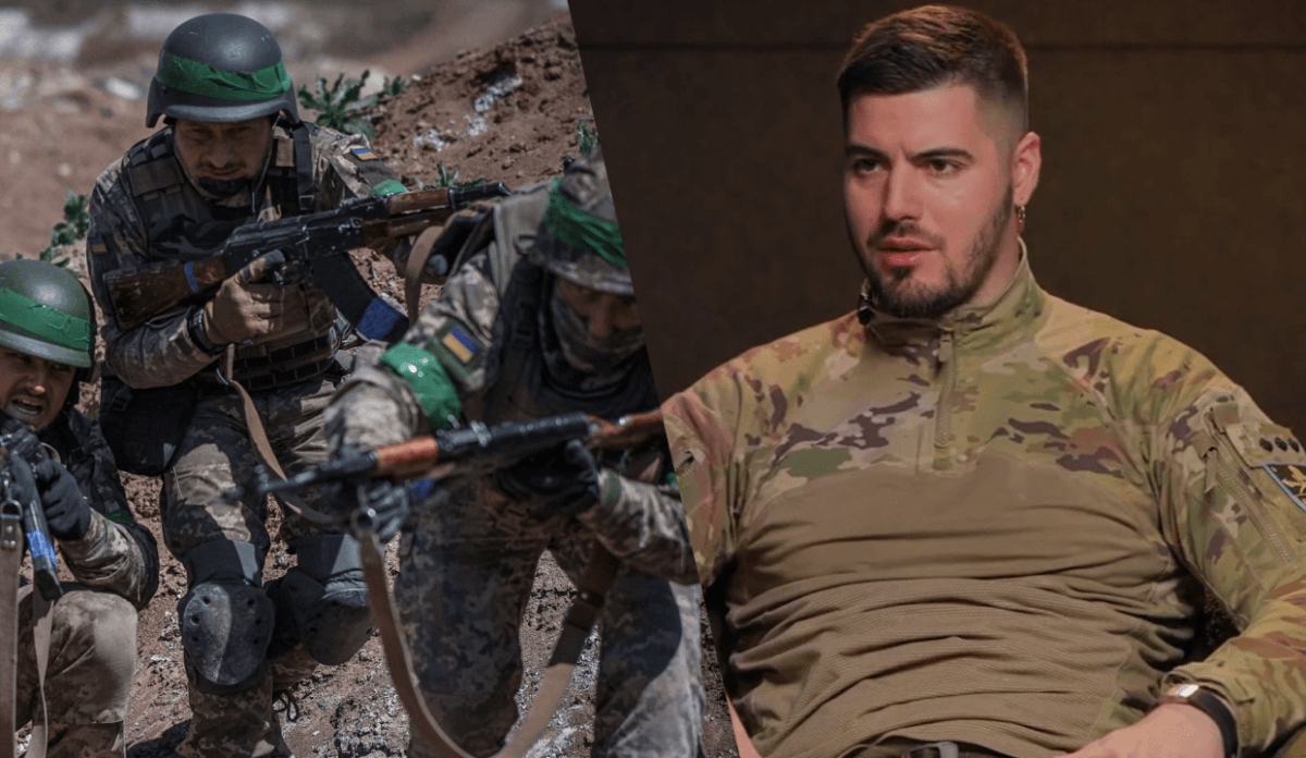 комбат 92-ї ОШБр / колаж УНІАН, фото 93 ОМБР "Холодний Яр", скриншот комбат 92-ї ОШБр / колаж УНІАН, фото 93 ОМБР "Холодний Яр", скриншот