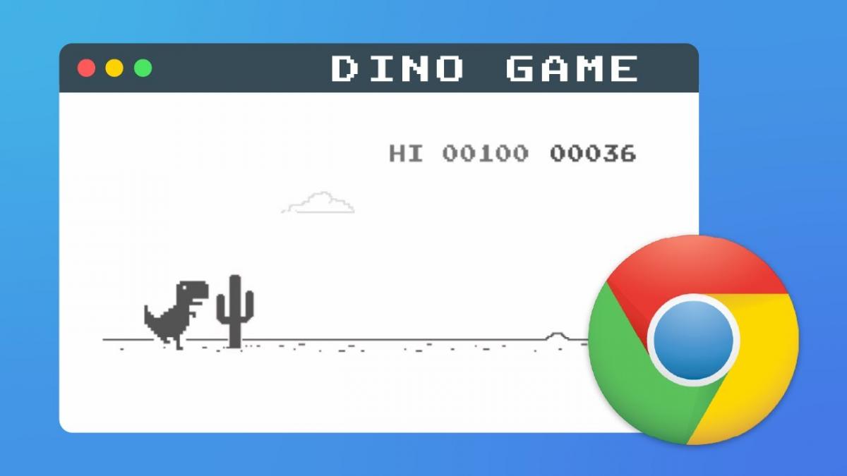 Легендарная игра с Google-динозавром получила обновление / Скриншот Легендарная игра с Google-динозавром получила обновление / Скриншот