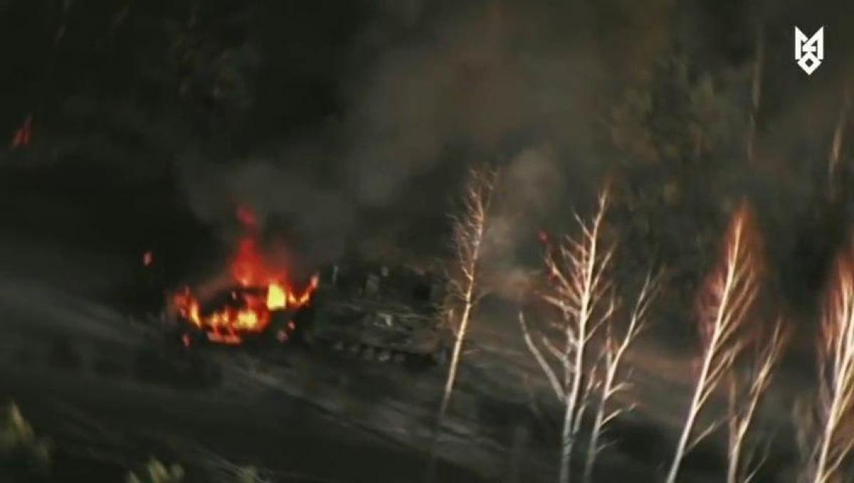 В Украине уничтожили очень редкий российский снегоболотоход (фото)