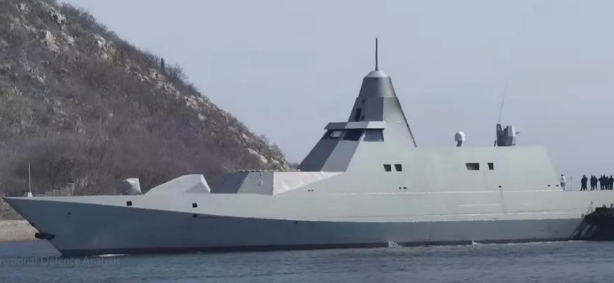 Следует отметить, что назначение корвета до сих пор неизвестно / скриншот International Defence Analysis Следует отметить, что назначение корвета до сих пор неизвестно / скриншот International Defence Analysis