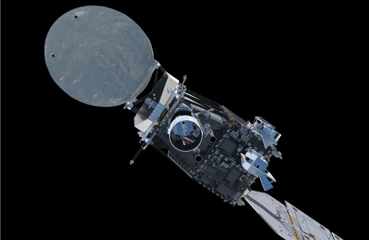 Супутник EarthCARE очима художника / фото ESA/ATG Супутник EarthCARE очима художника / фото ESA/ATG