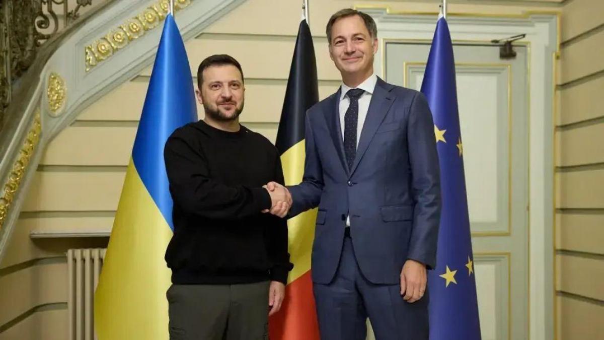 Бельгия четко подтверждает поддержку будущего членства Украины в ЕС и НАТО / фото ОП Бельгия четко подтверждает поддержку будущего членства Украины в ЕС и НАТО / фото ОП