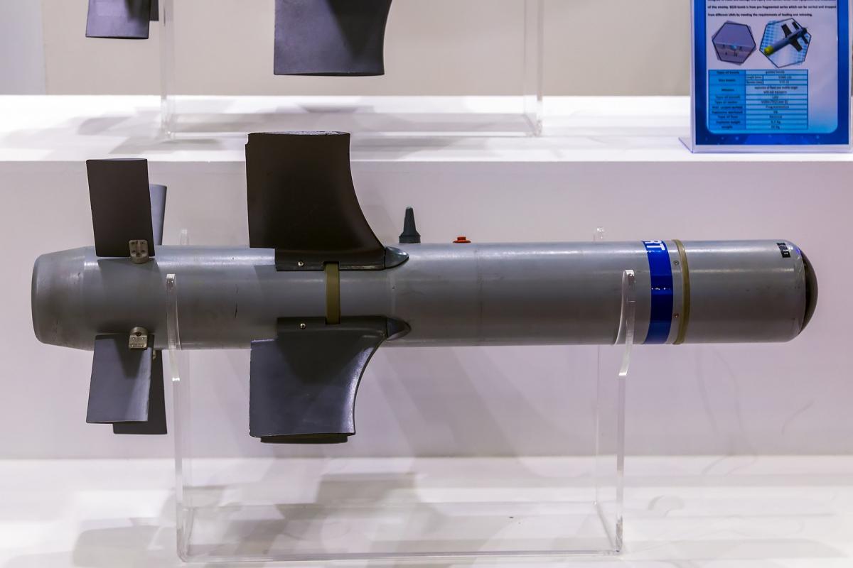 Плануюча бомба Qaem-5 була прийнята в Ірані на озброєння в 2019 році / фото wikipedia Плануюча бомба Qaem-5 була прийнята в Ірані на озброєння в 2019 році / фото wikipedia