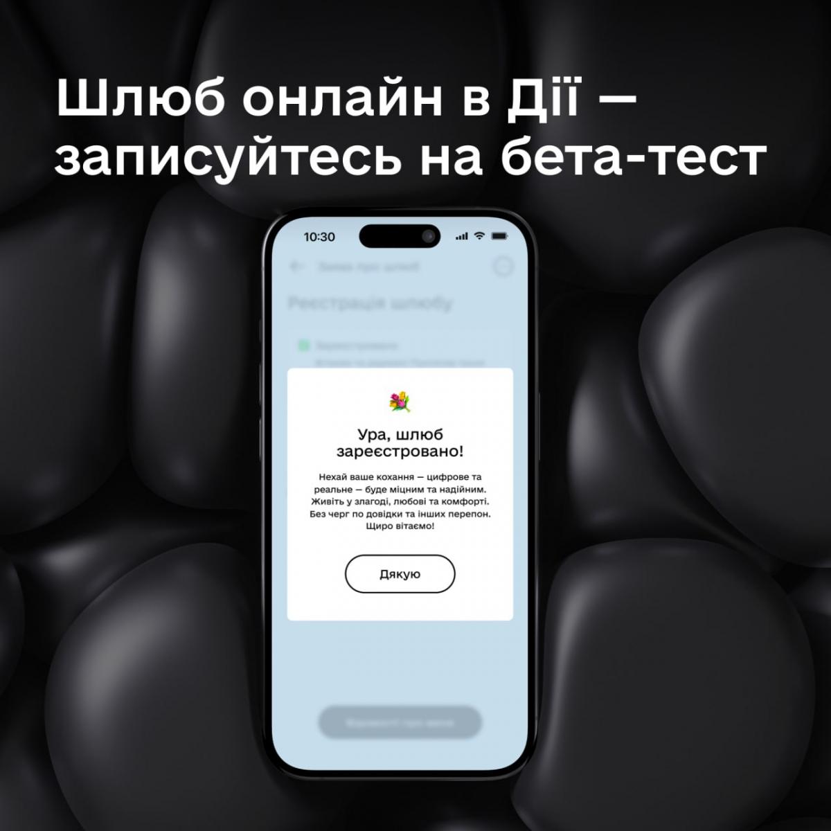 Відтепер українці можуть одружитися через "Дію" / Фото Михайло Федоров Відтепер українці можуть одружитися через "Дію" / Фото Михайло Федоров