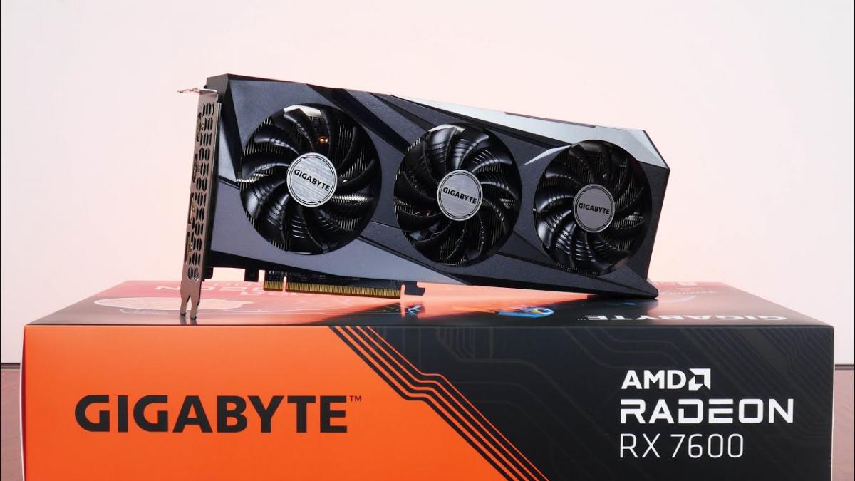 Gigabyte Radeon RX 7600 XT Gigabyte Radeon RX 7600 XT