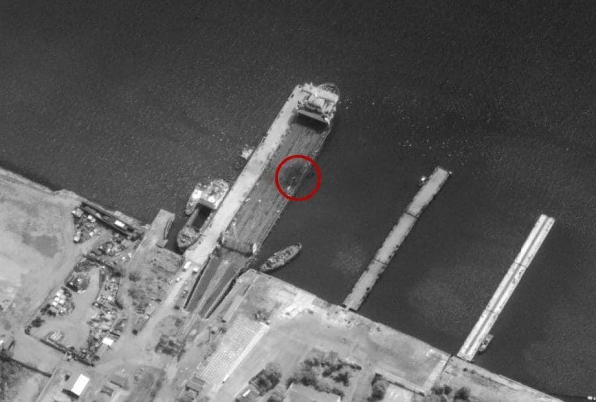 Силы обороны Украины поразили паромную переправу российских оккупантов в Крыму, - Генштаб Силы обороны Украины поразили паромную переправу российских оккупантов в Крыму, - Генштаб