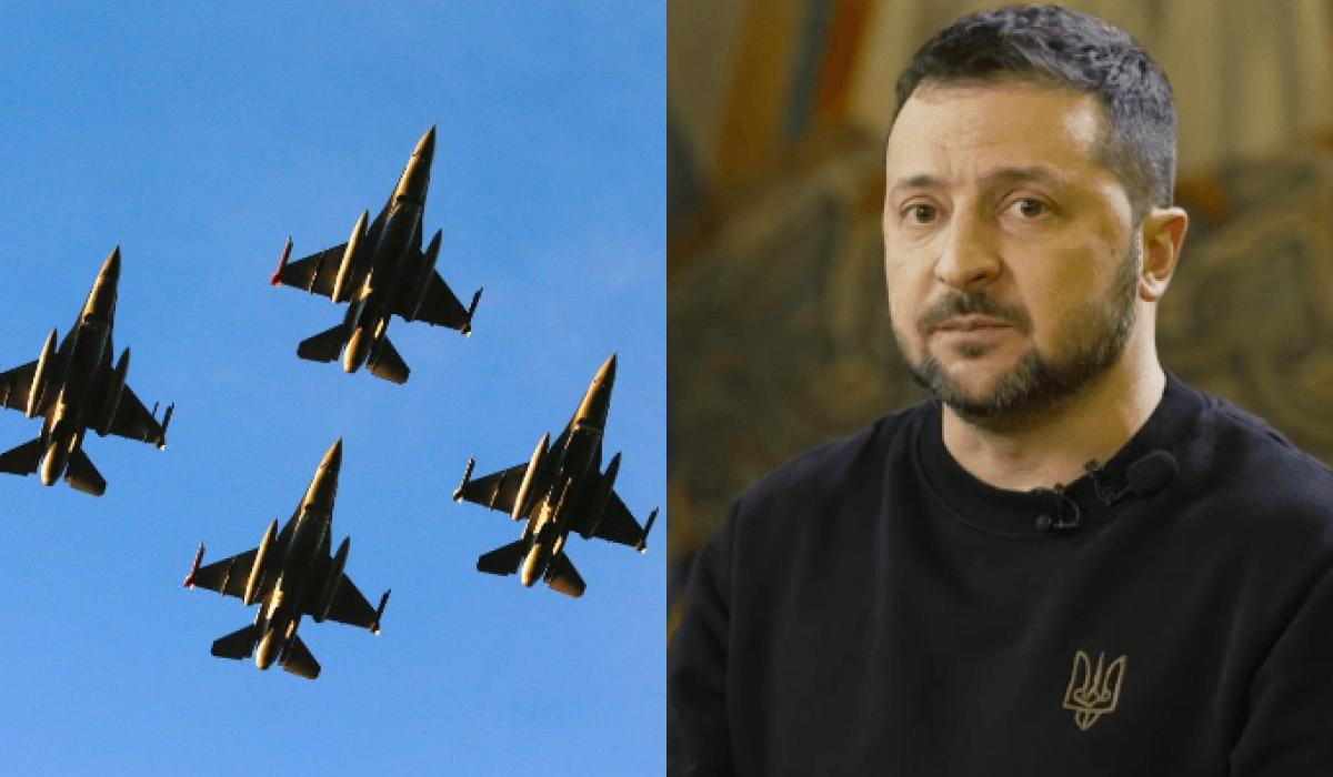 Україна чекає на винищувасі F-16 / колаж УНІАН, фото REUTERS, скріншот Україна чекає на винищувасі F-16 / колаж УНІАН, фото REUTERS, скріншот