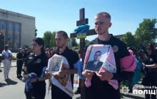 Баллистический удар по Одессе: люди попрощались с 21-летним полицейским