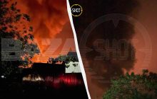 Дроны попали в две нефтебазы: стали известны детали ночной атаки на РФ (видео)