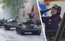 На параде в РФ "засветился" подполковник, причастный к расстрелу жителей Бучи