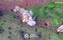 Прикордонники зірвали наступ окупантів та показали феєричне знищення техніки ворога (відео)
