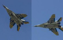 Появились фото украинского МиГ-29, который несет сразу пять американских бомб SDB