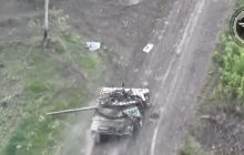 "Дискотечна вежа": у "найкращого танка" Путіна стався збій, його знищив дешевий дрон (відео)