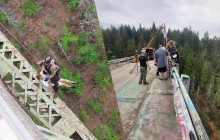 "Невероятно повезло": в США 19-летний парень упал с высоты 120 метров, но выжил