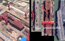 Китай строит гигантский десантный корабль размером практически с авианосец (фото)