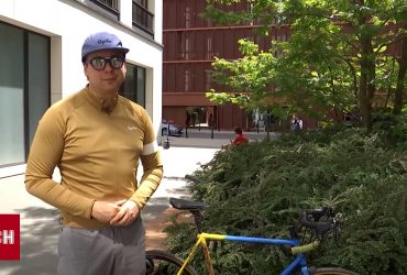 Британсько-український підприємець долає 7 тисяч кілометрів на велосипеді заради України