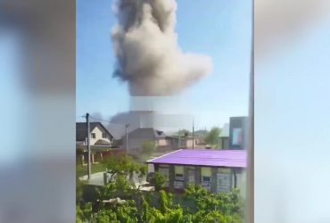 Російський літак скинув бомбу на Бєлгород