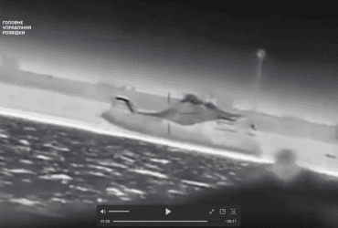 В ГУР показали видео уничтожения скоростного катера россиян в Крыму