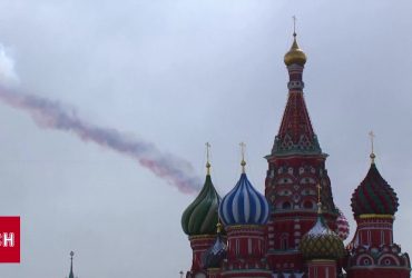 Парад побєдобєсія в Москві 9 травня