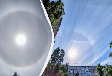 У небі над Дніпром помітили цікаве явище (фото)