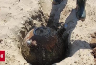 Взрыв: морская мина приплыла в Одесскую область