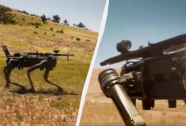 Армія США тестує бойових робособак-снайперів зі штучним інтелектом (відео)