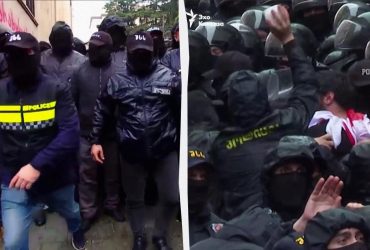 Раби! Раби!: у Грузії поліція і тітушки застосували силу до протестувальників (відео)