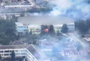 Авиация РФ атаковала детский сад в Волчанске (видео)