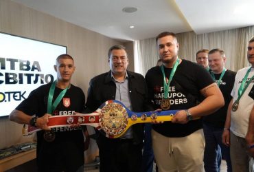 Вы - герои человечества: глава WBC Сулейман поздравил украинских ветеранов в Эр-Рияде