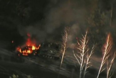 В Украине уничтожили очень редкий российский снегоболотоход (фото)