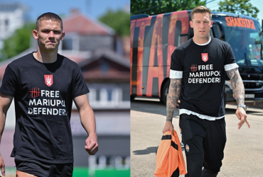 Гравці Шахтаря підтримали полонених захисників Маріуполя