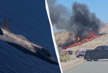 У США розбився експериментальний винищувач F-35 вартістю $135 мільйонів (відео)