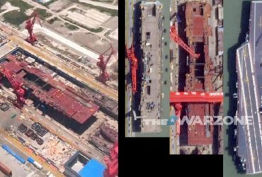 Китай будує гігантський десантний корабель розміром практично з авіаносець (фото)