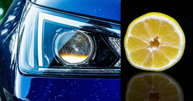 Как отполировать фары самостоятельно лимоном и содой - пошаговая ...