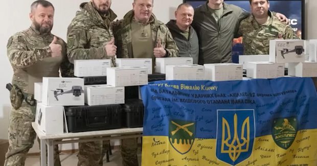 Klitschko took FPV drones and Mavika from the group of the capital to the defenders of Vovchansk and Kupyansk