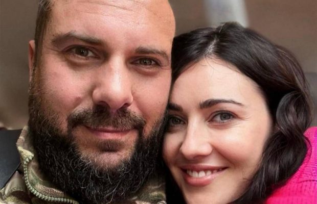 Ведущая Соломия Витвицкая показала, как провела своего любимого-военного на Донбасс (видео)