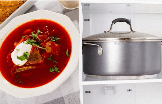 "Повинен настоятися" - це помилка: скільки можна зберігати борщ у холодильнику