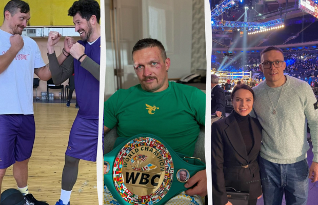 "Абсолютная гордость": украинские звезды поздравили Усика с победой в бою с Фьюри